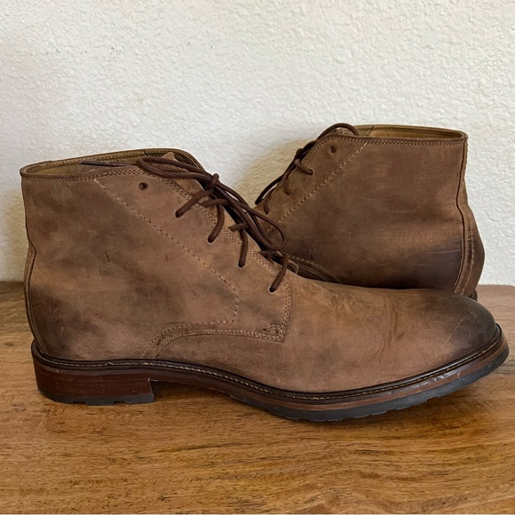 Cole Haan Chukka Boot Brown Leather Lace up Boots Size 11 M - Picture 7 of 12